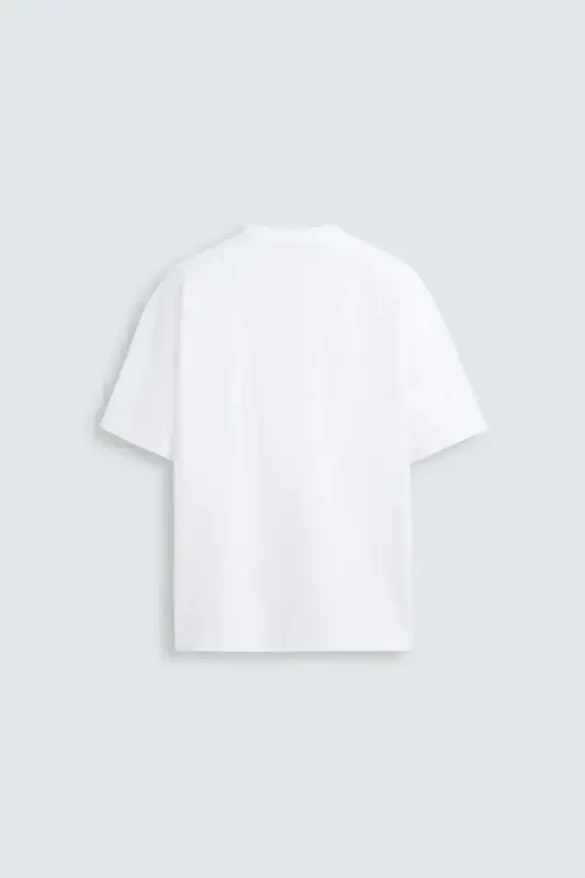 BASIC HEAVYWEIGHT T-SHIRT-Белый - 2