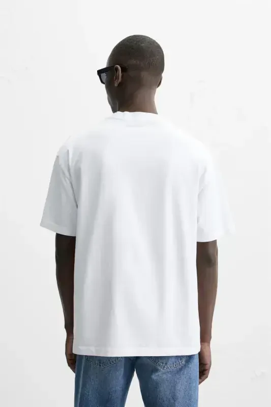 BASIC HEAVYWEIGHT T-SHIRT-Белый - 6