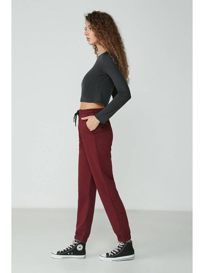 Basic Jogger Eşofman Altı 734 Bordo - 3