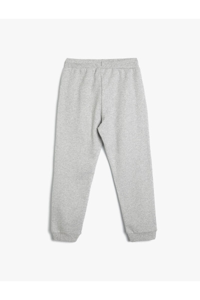 Basic Jogger Eşofman Altı Beli Bağlamalı Cepli - 5