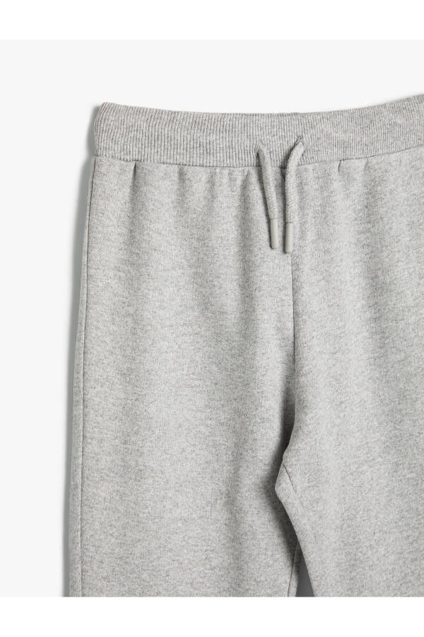 Basic Jogger Eşofman Altı Beli Bağlamalı Cepli - 6