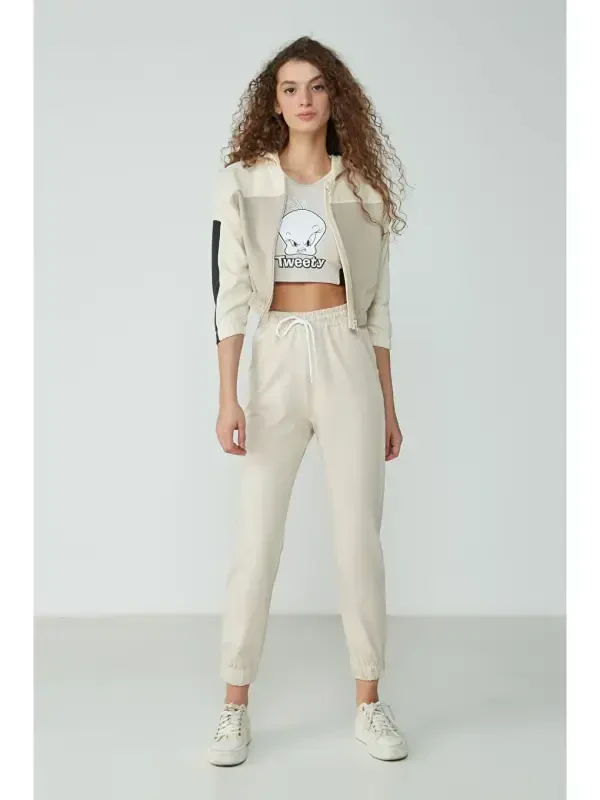 Basic Jogger Спортивные Штаны 734 Камень-Бежевый - 1