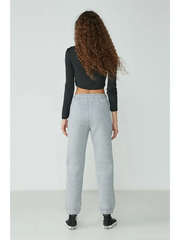 Basic Jogger Спортивные штаны 902 Серый-Серый - 4