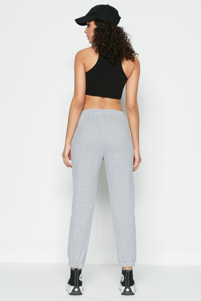 Basic Jogger Sweatpants 734 Grey - 10