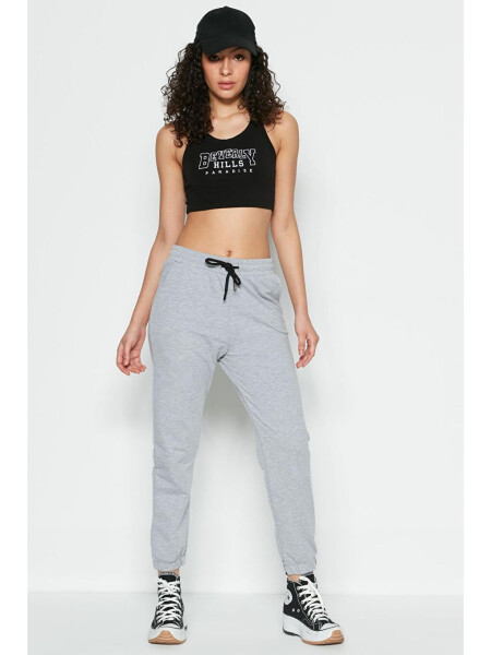 Basic Jogger Sweatpants 734 Grey - 1