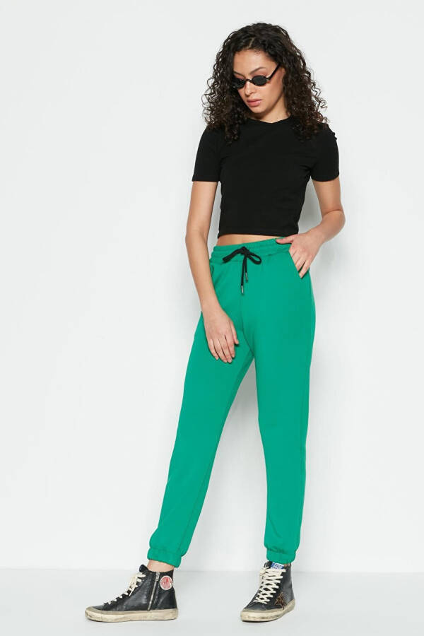 Basic Jogger Sweatpants 802 Green - 9