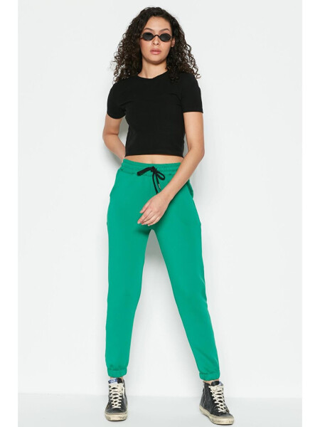 Basic Jogger Sweatpants 802 Green - 6