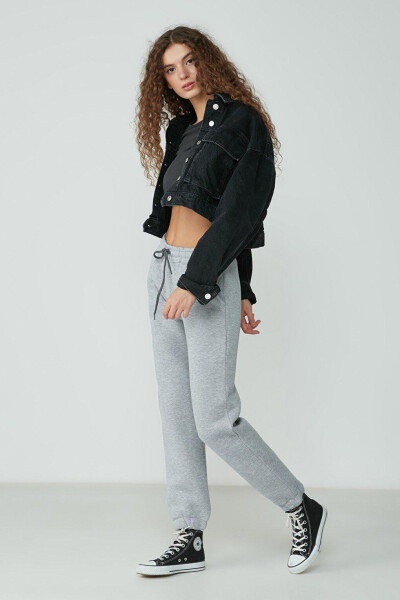 Basic Jogger Sweatpants 902 Gray - 6