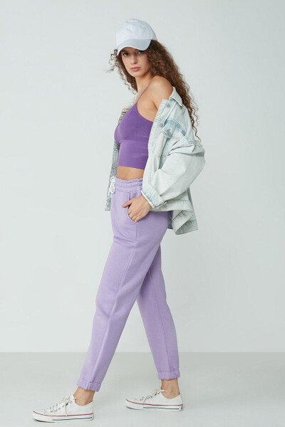 Basic Jogger Sweatpants 902 Lilac - 4