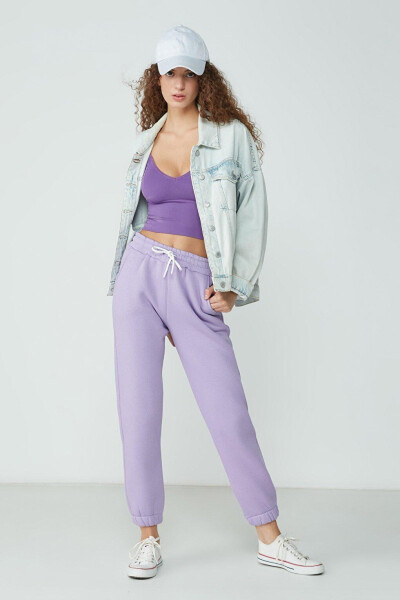 Basic Jogger Sweatpants 902 Lilac - 5