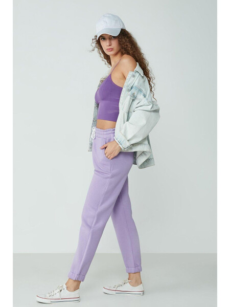 Basic Jogger Sweatpants 902 Lilac - 1