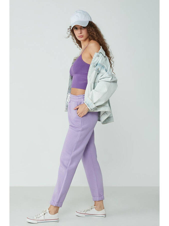 Basic Jogger Sweatpants 902 Lilac - 1