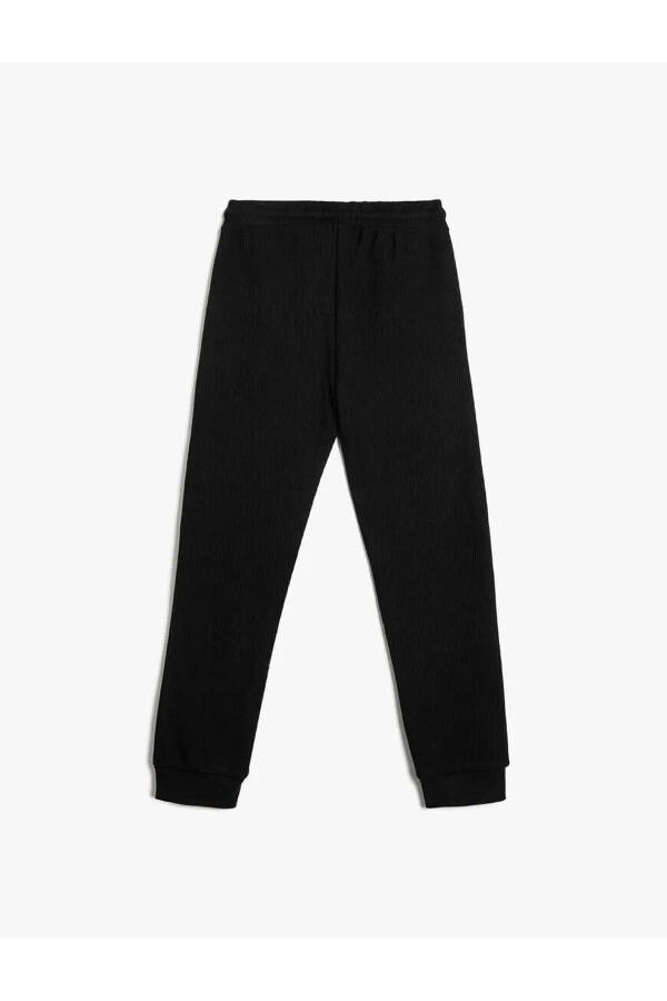 Basic Jogger Sweatpants with Drawstring Waist - 2