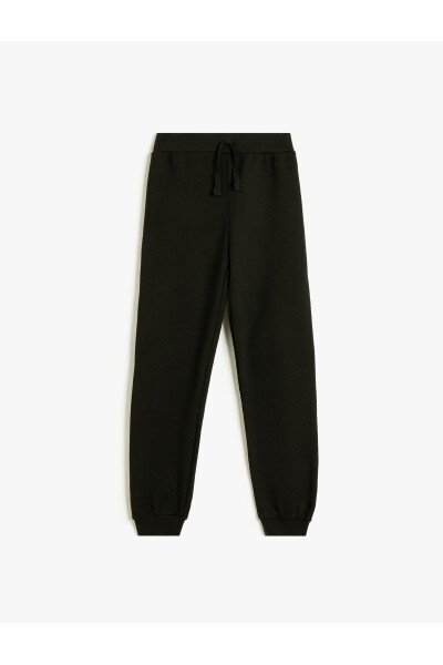 Basic Jogger Sweatpants with Elastic Waistband - 7