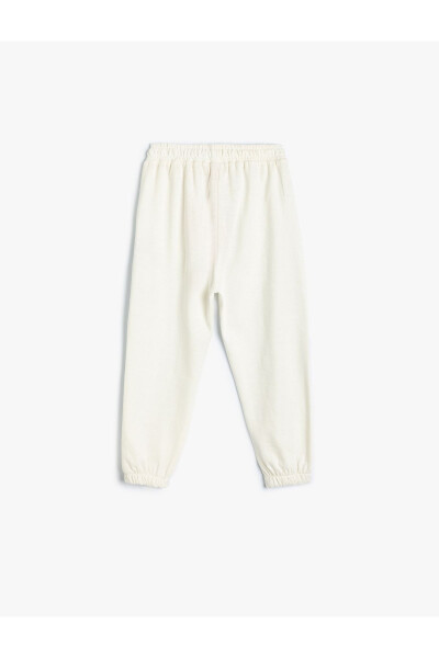 Basic Jogger Sweatpants with Elastic Waistband and Cotton - 11