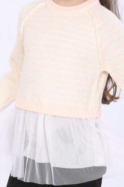 Basic knit sweater for girls. - 3