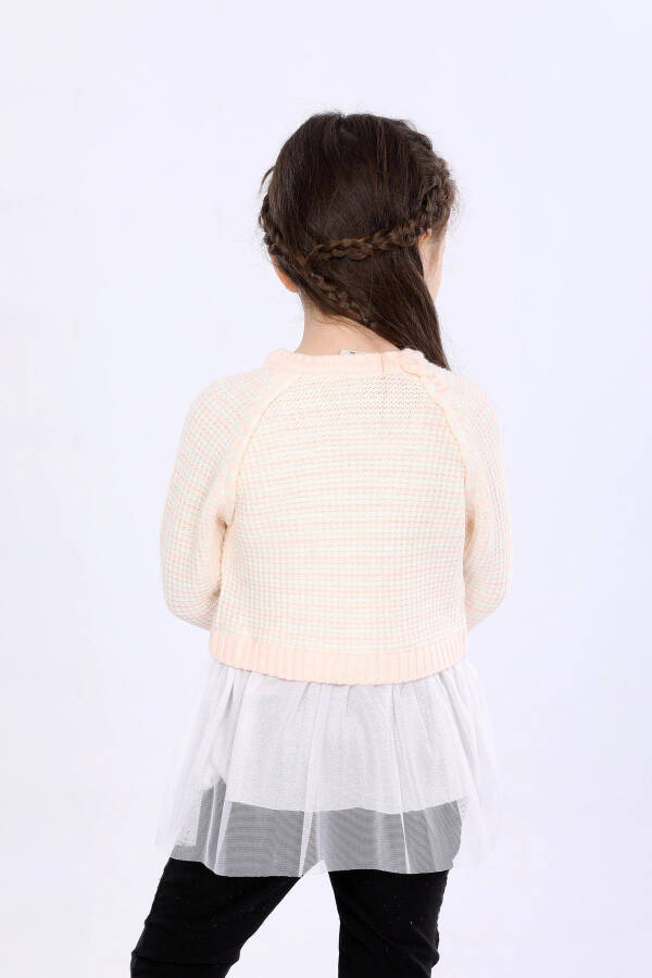 Basic knit sweater for girls. - 4