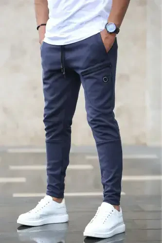 Basic Lacivert Eşofman 4207-Lacivert - MADMEXT (1)