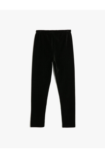 Basic Leggings, Elastic Waistband - 2