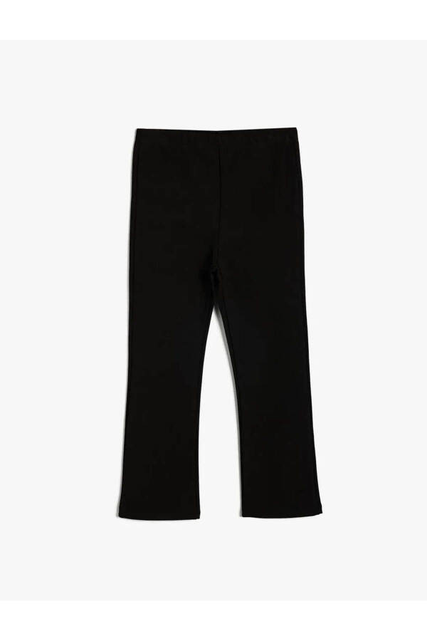 Basic Leggings with Elastic Waistband - 7