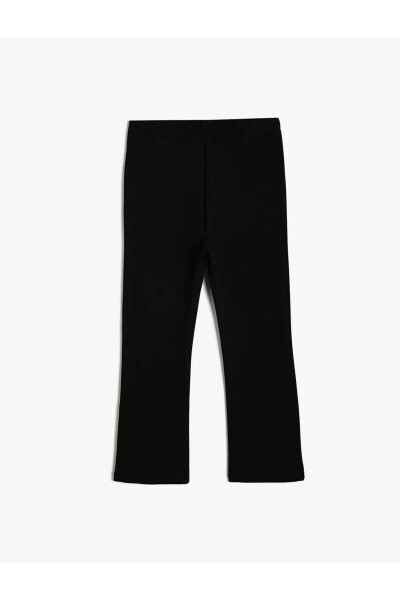 Basic Leggings with Elastic Waistband - 8