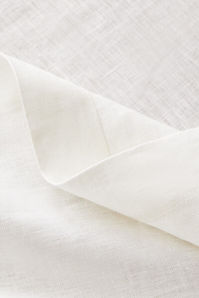 Basic linen tablecloth - White - 13