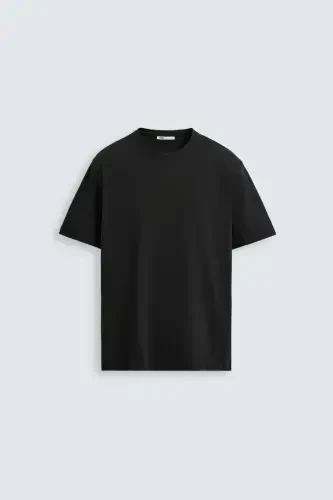 BASIC MEDIUM WEIGHT T-SHIRT-Black - 6
