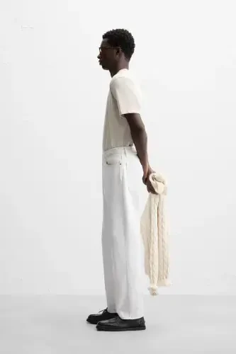 BASIC MEDIUM WEIGHT T-SHIRT-Light sand - 4