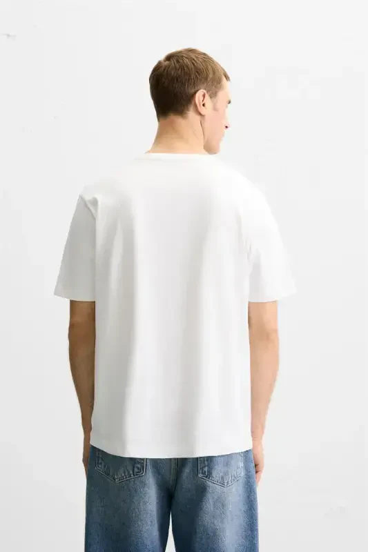 BASIC MEDIUM WEIGHT T-SHIRT-Oq - 3