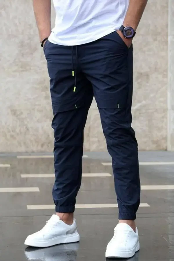 Basic Navy Blue Tracksuit 5412 - 1