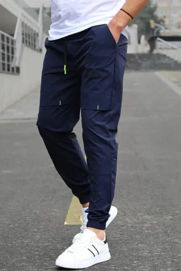Basic Navy Blue Tracksuit 5412 - 2