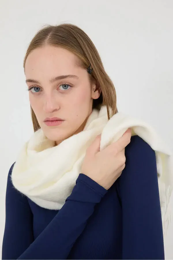 Basic Şal Şal07-a2-Ekru - 2