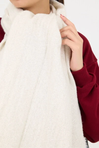 Basic Shawl Shawl07-a2-Stone - ADDAX (1)