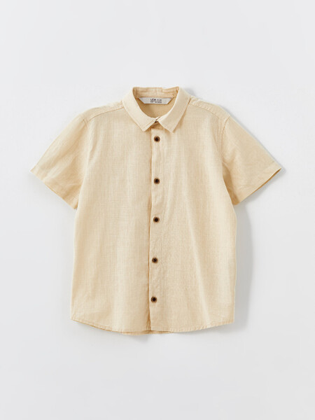 Basic Short Sleeve Boy's Shirt - 3