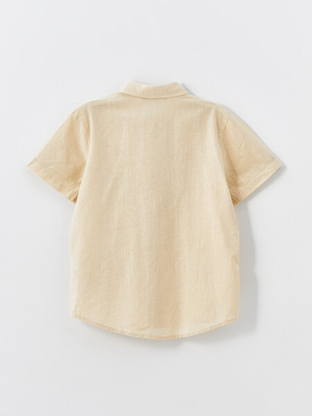 Basic Short Sleeve Boy's Shirt - 4