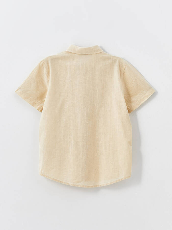 Basic Short Sleeve Boy's Shirt - 4