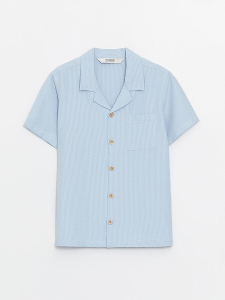 Basic Short Sleeve Boy's Shirt - 1