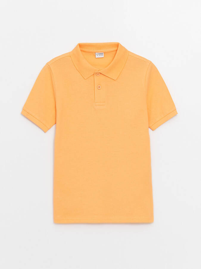 Basic Short Sleeve Polo Shirt for Boys - 3