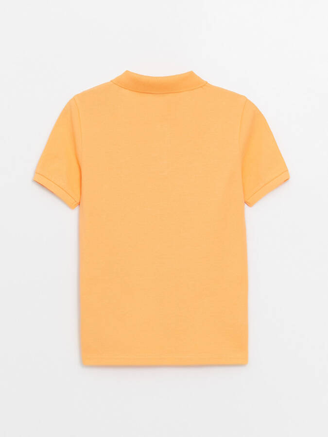 Basic Short Sleeve Polo Shirt for Boys - 4