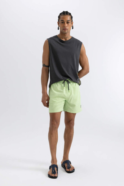 Basic Short Swim Shorts Mint - 1