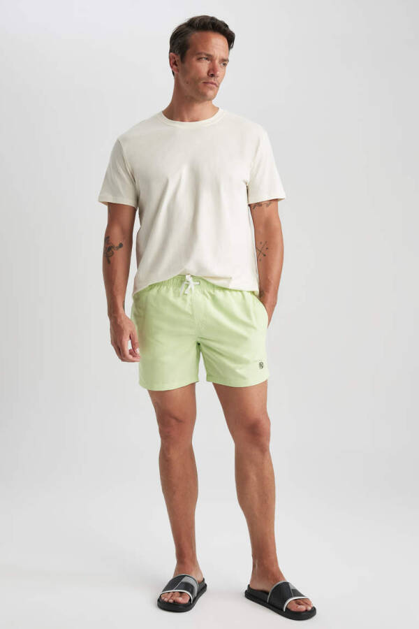 Basic Short Swim Shorts Mint - 9