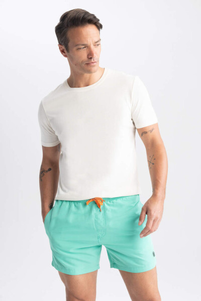 Basic Short Swim Shorts Mint - 11