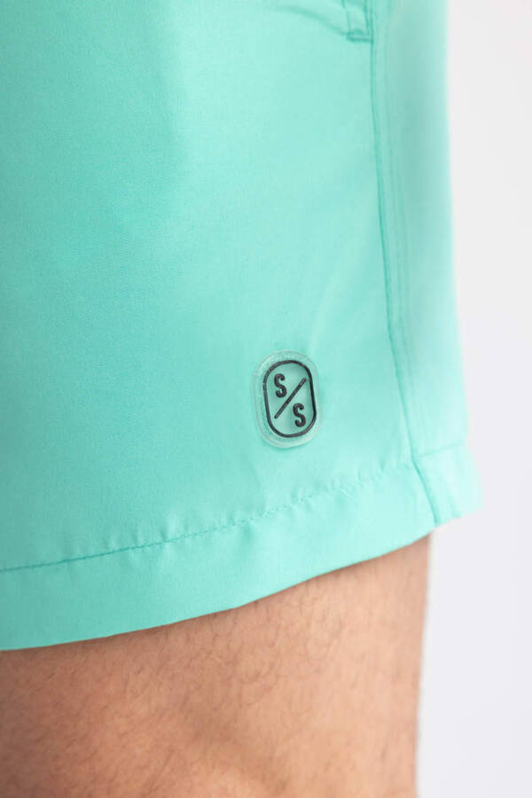 Basic Short Swim Shorts Mint - 13