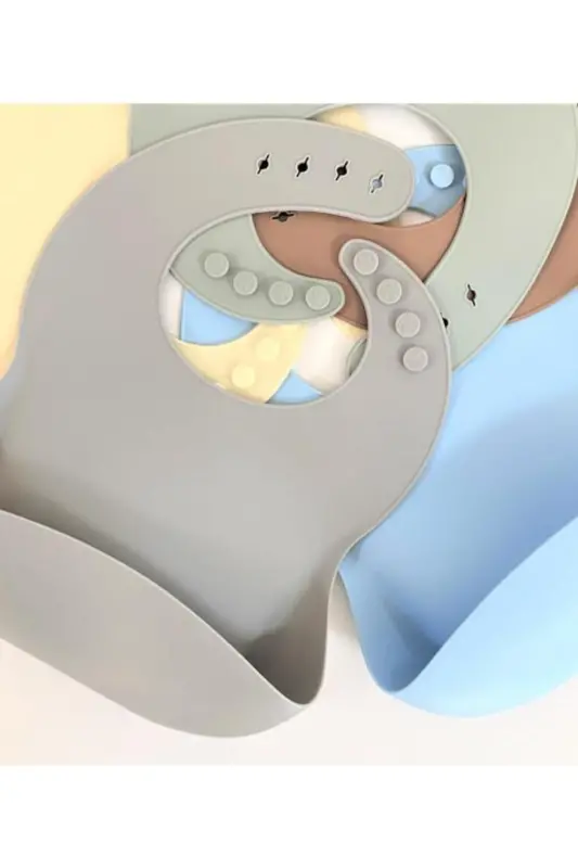 Basic Silicone Apron Powder Grey - 4