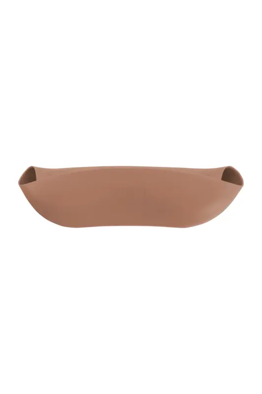 Basic Silicone Bib Woody Brown - 3
