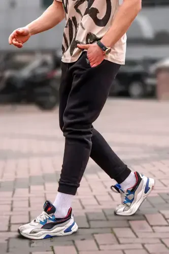 Basic Siyah Eşofman 4210-Siyah - 4