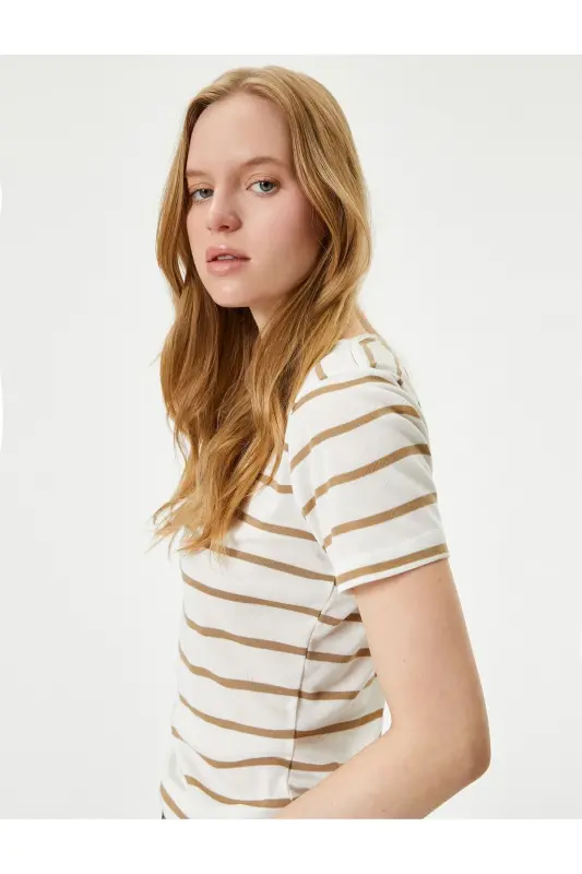 Basic T-shirt Crew Neck Short Sleeve - 1