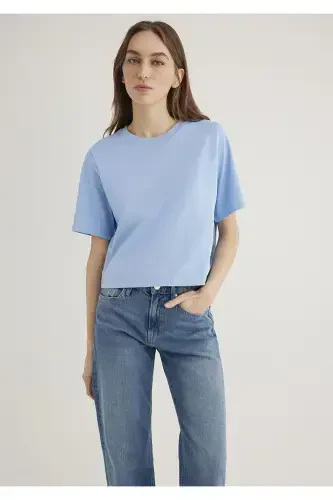 Basic T-Shirt Loose Fit / Relaxed Loose Cut 1613077-7 - 1