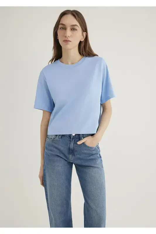 Basic T-Shirt Loose Fit / Relaxed Loose Cut 1613077-7 - 1