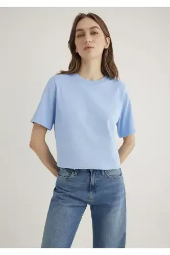 Basic T-Shirt Loose Fit / Relaxed Loose Cut 1613077-7 - 2